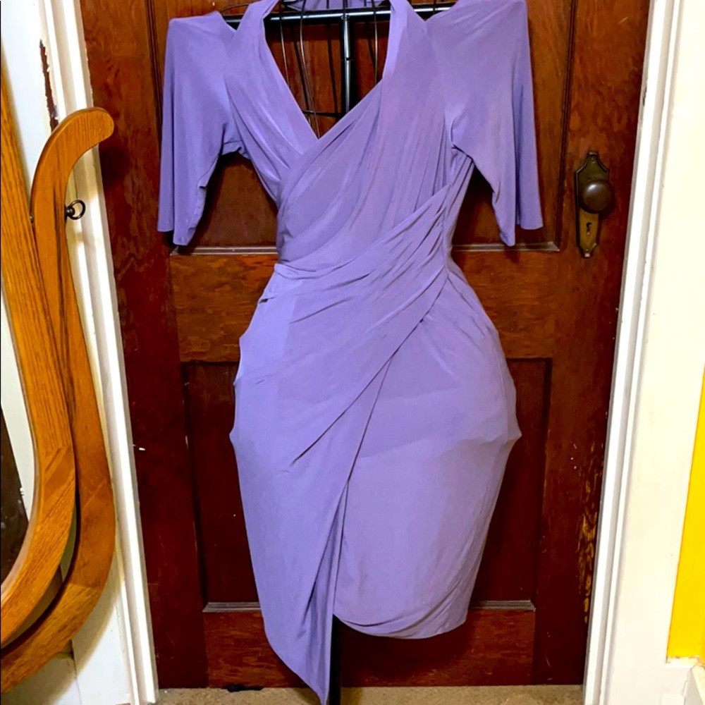 Kiyonna purple dress size 0